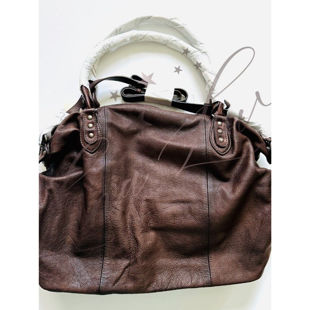 FREE PEOPLE We The Free Emerson Tote In Bitter Bark NWT - Picture 9 of 13